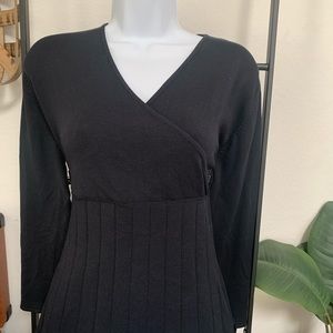 BCBG MaxAzria Silk Blend Knit Top